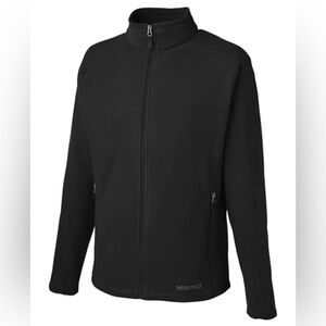 Marmot Men's Full-Zip Fleece Jacket - Black. Size XL